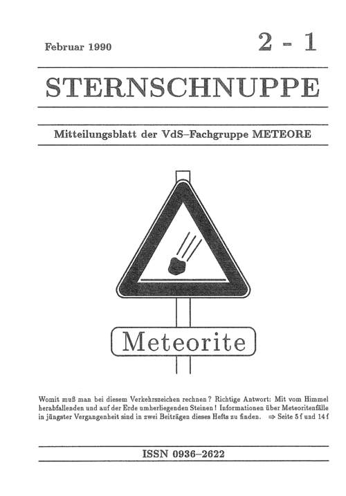 Sternschnuppe Nr. 2-1