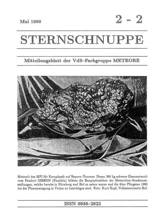 Sternschnuppe Nr. 2-2