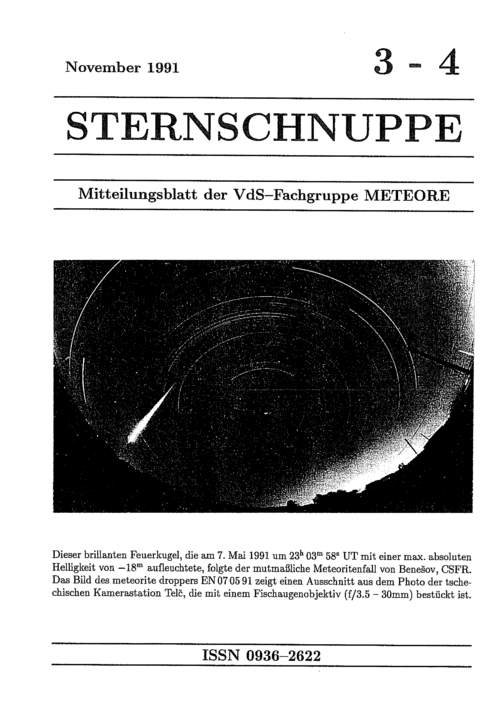 Sternschnuppe Nr. 3-4