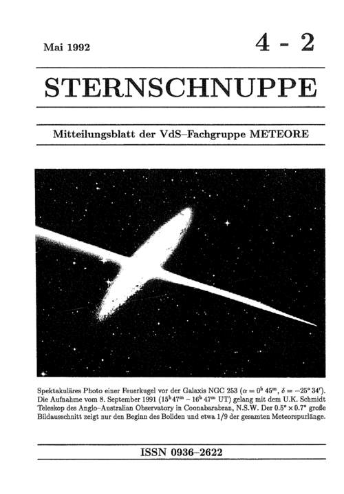 Sternschnuppe Nr. 4-2