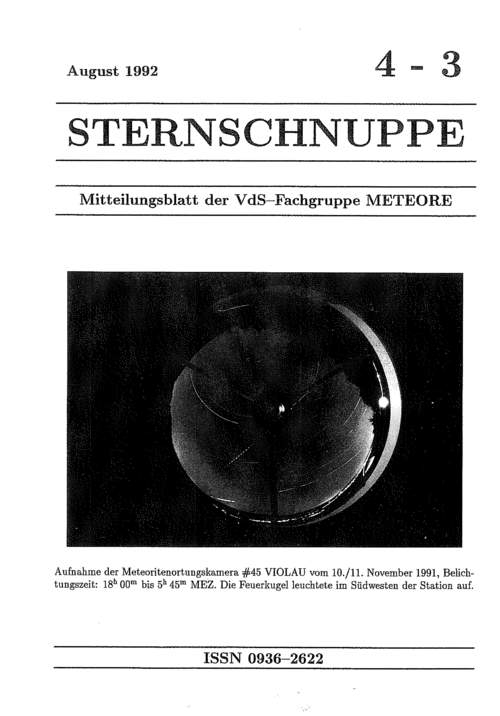 Sternschnuppe Nr. 4-3