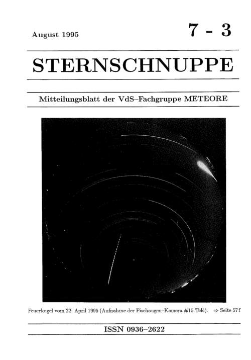 Sternschnuppe Nr. 7-3