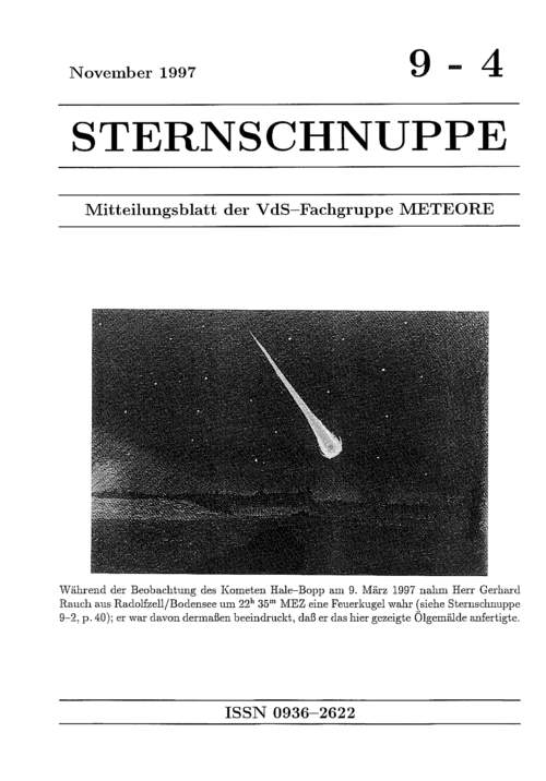 Sternschnuppe Nr. 9-4