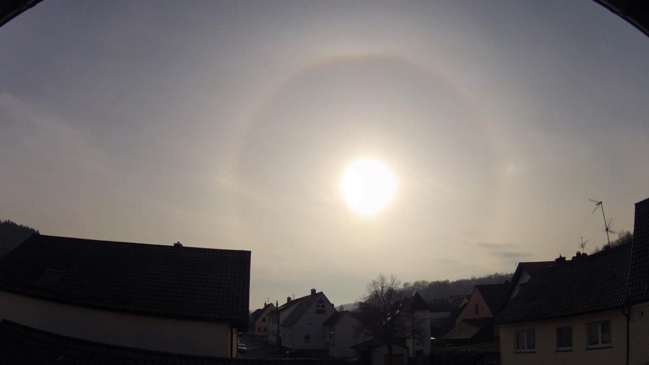 2014-01-03 - 22°Ring, Nebensonnen & OBB 2014-01-03 - 22°Ring, Nebensonnen & OBB