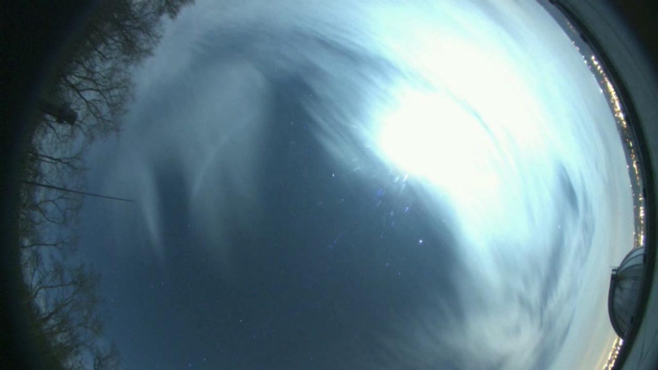 2013-01-12 - Horionzalkreis auf AllSky-Cam